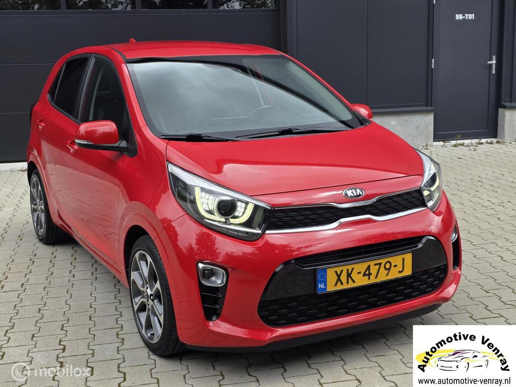 Kia Picanto 1.0 MPi Design Edition Navi, Leder, Airco 2019, Auto's, Gebruikt, Euro 6, Overige carrosserieën, 4 stoelen