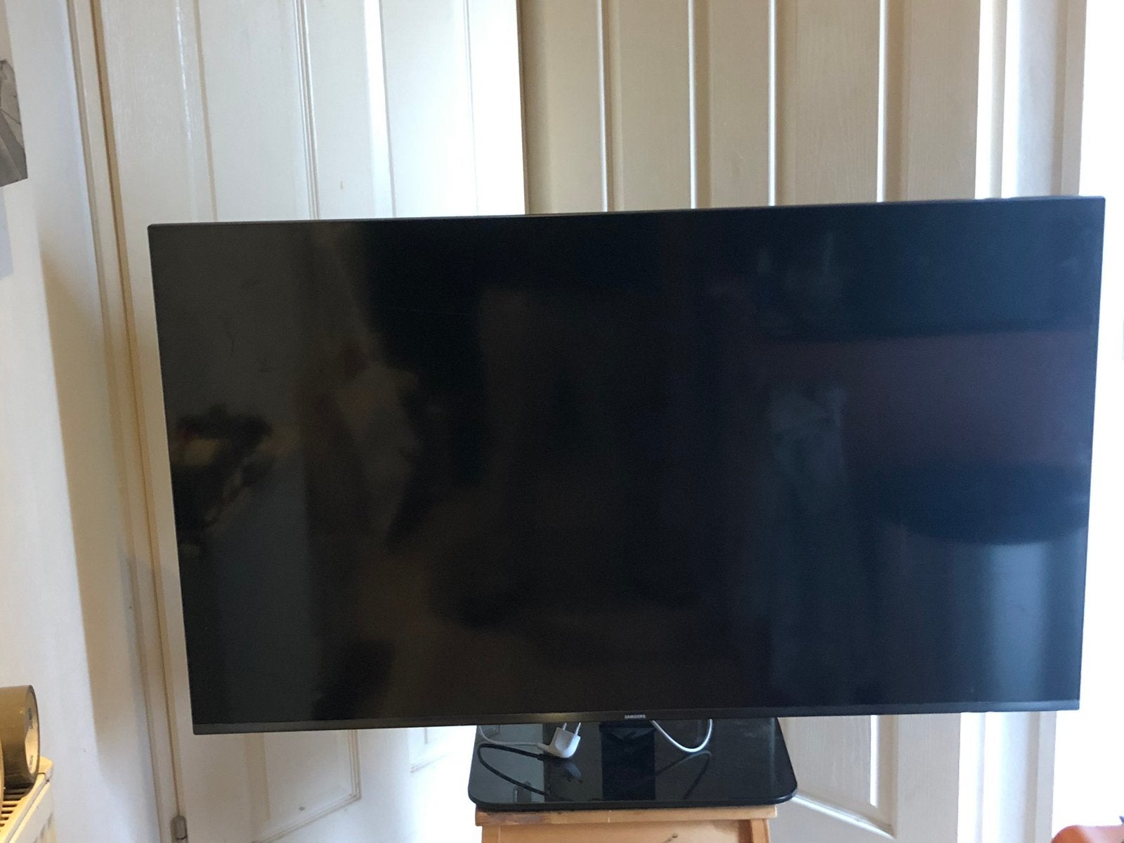 Beeldscherm defect Samsung tv met samsung  one connect box, Ophalen, 50 Hz, Zo goed als nieuw, Samsung