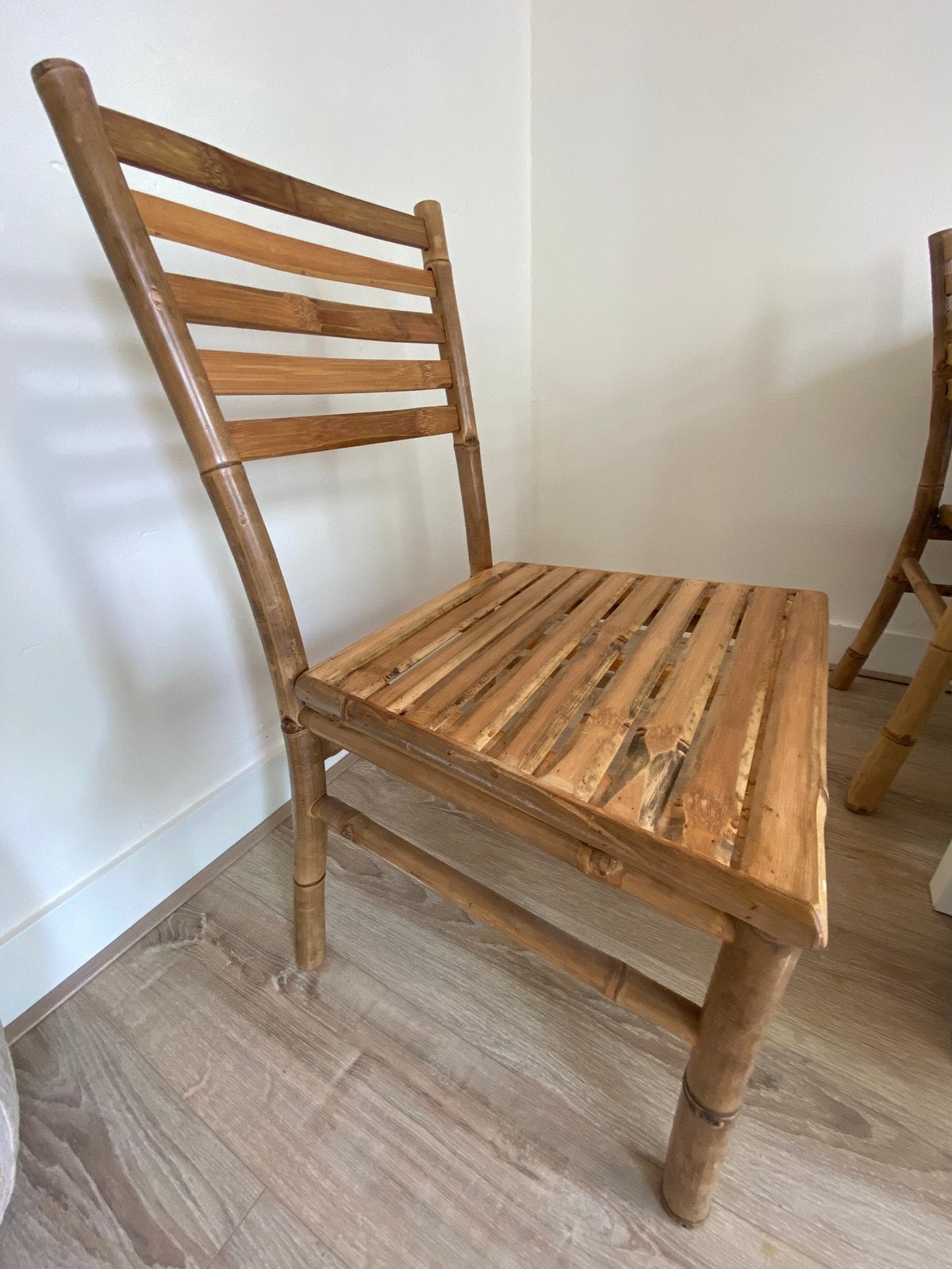 Rotan stoelen, Huis en Inrichting, Stoelen, Ophalen, Gebruikt, Bruin, Vijf, Zes of meer stoelen