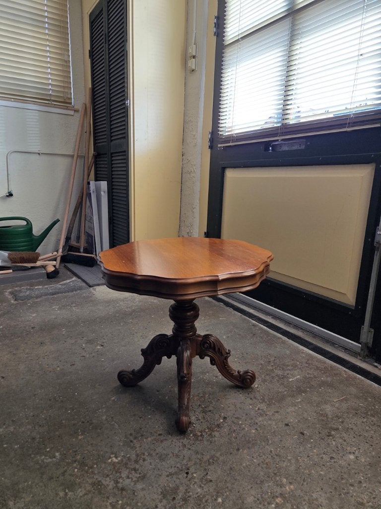 salon tafel teak 58cm breed, Ophalen, 50 – 75, Gebruikt, 50 tot 100 cm