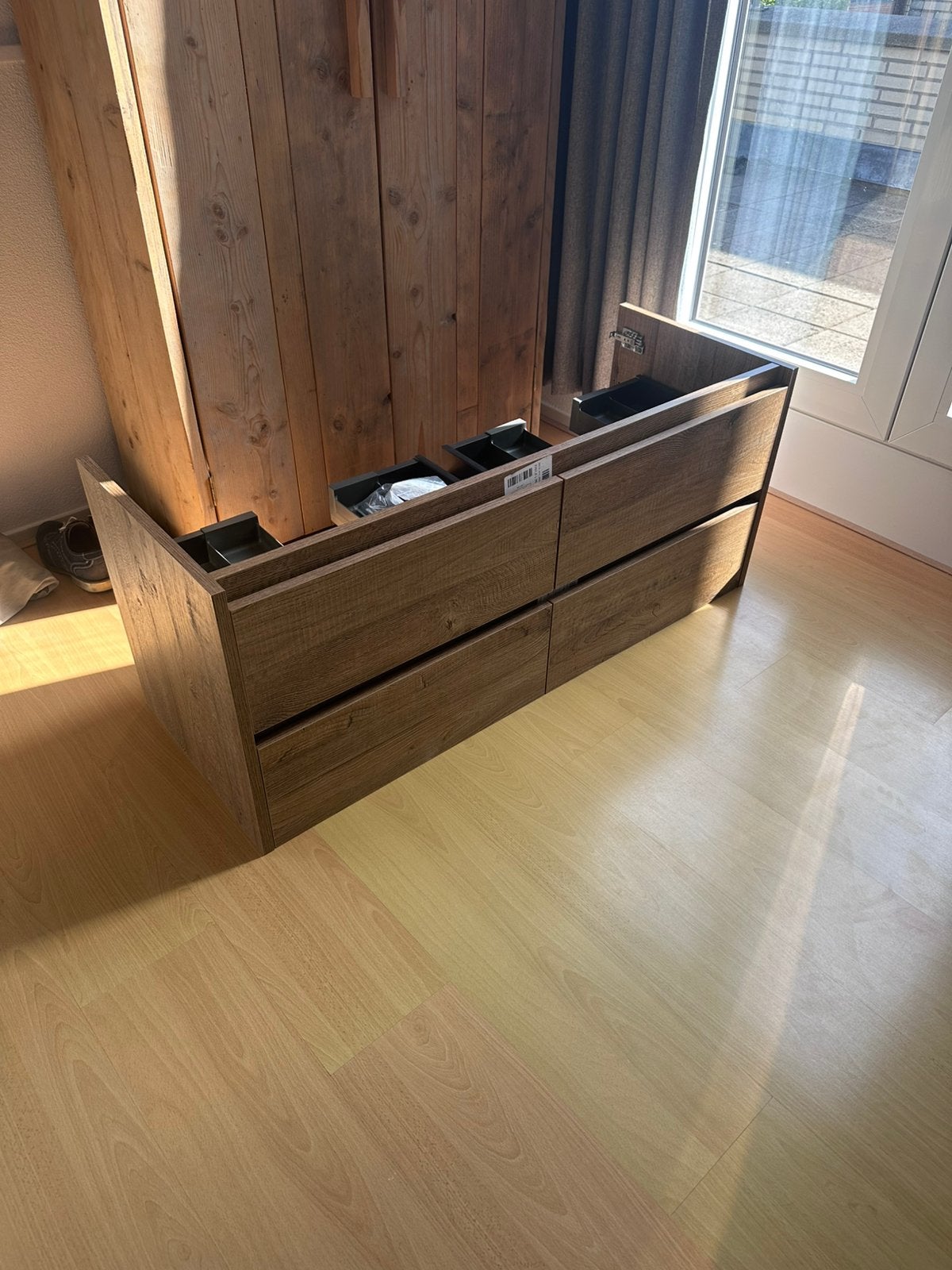 Nieuw wastafel meubel 120 cm, Huis en Inrichting, Woonaccessoires | Kisten, Ophalen, Nieuw, 100 tot 150 cm, Minder dan 50 cm