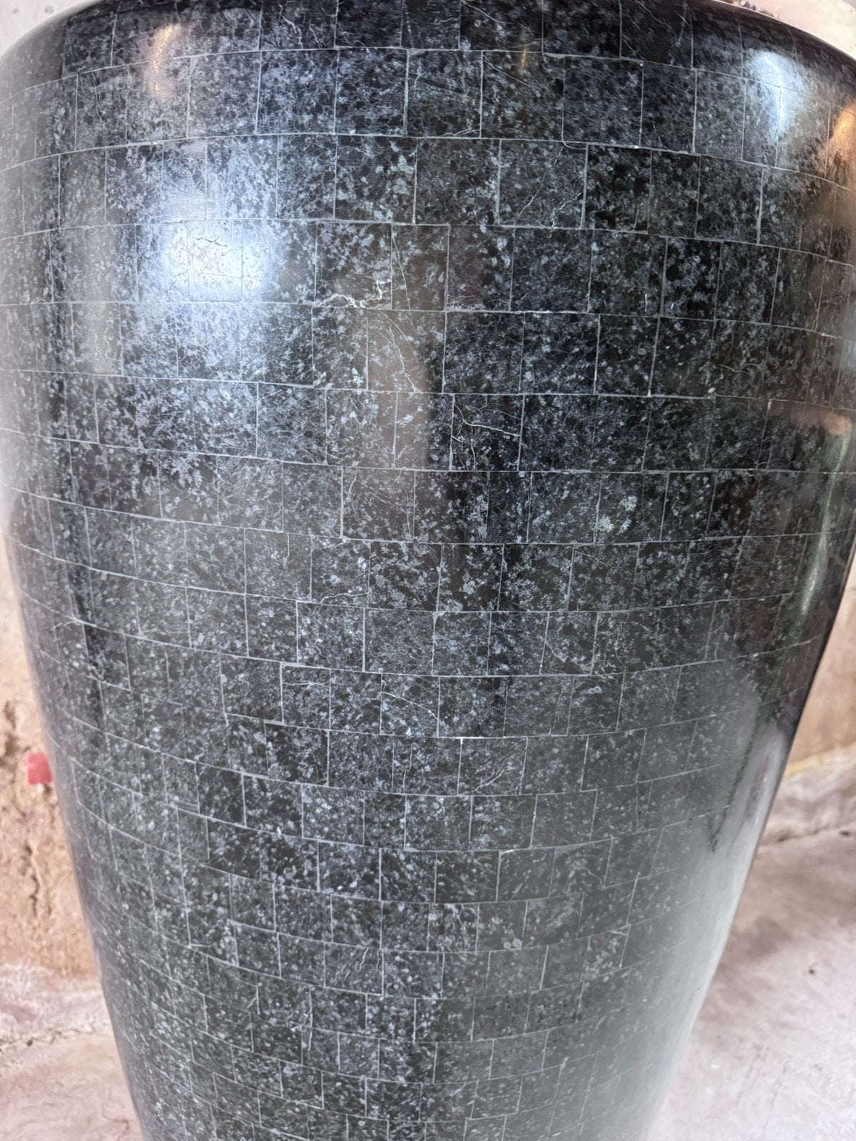 Grote hoge bloempot, Ophalen, Overige materialen, Gebruikt, 40 cm of meer