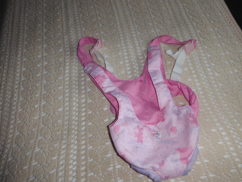 baby born draagzak, Ophalen of Verzenden, Zo goed als nieuw, Babypop
