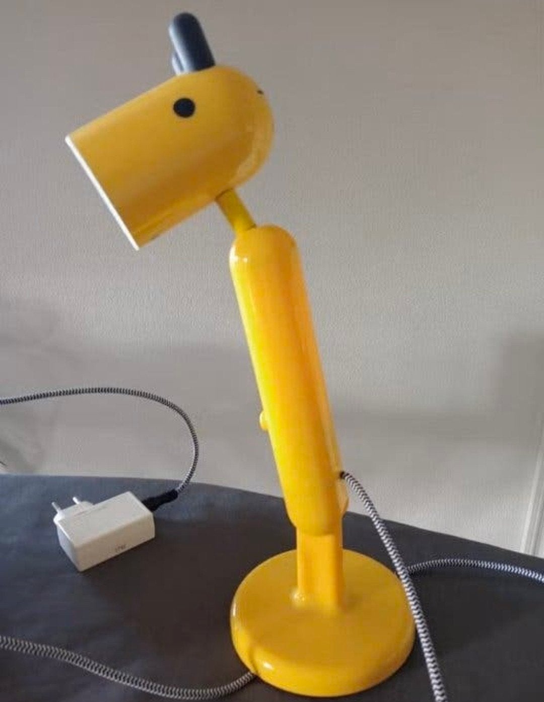 ikea krux lamp, Bureaulamp, Met stekker, Ophalen of Verzenden, Geel