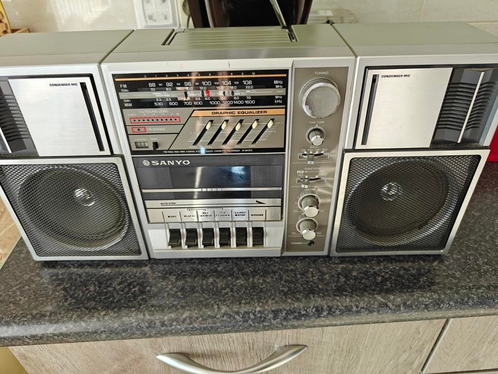 Radio Cast Nostalgie - Z.G.A.N. met internationale zenders, Ophalen of Verzenden, Zo goed als nieuw, Radio