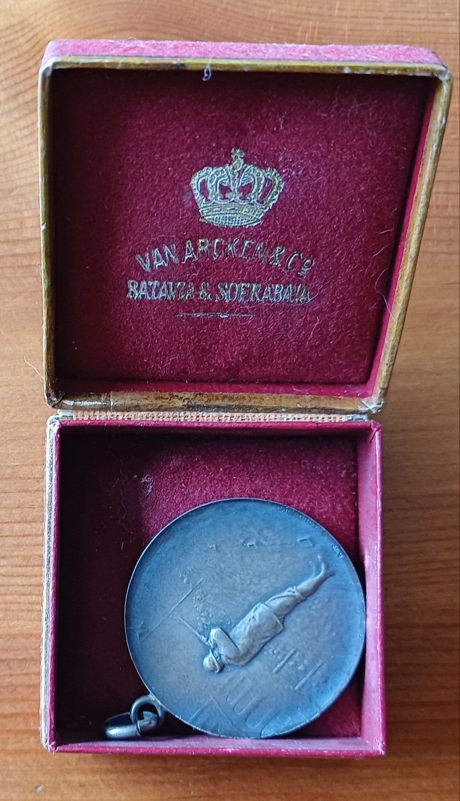 Zilveren Schietmedaille (0.900) in Origineel Doosje Van Arck, Ophalen, Zilver