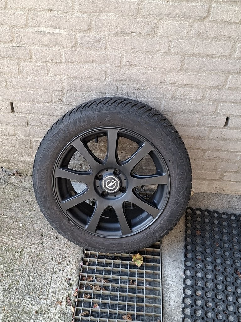 set winterbanden met velgen Vredestein Snow Track 3, Ophalen, 16 inch, Winterbanden, Band(en)