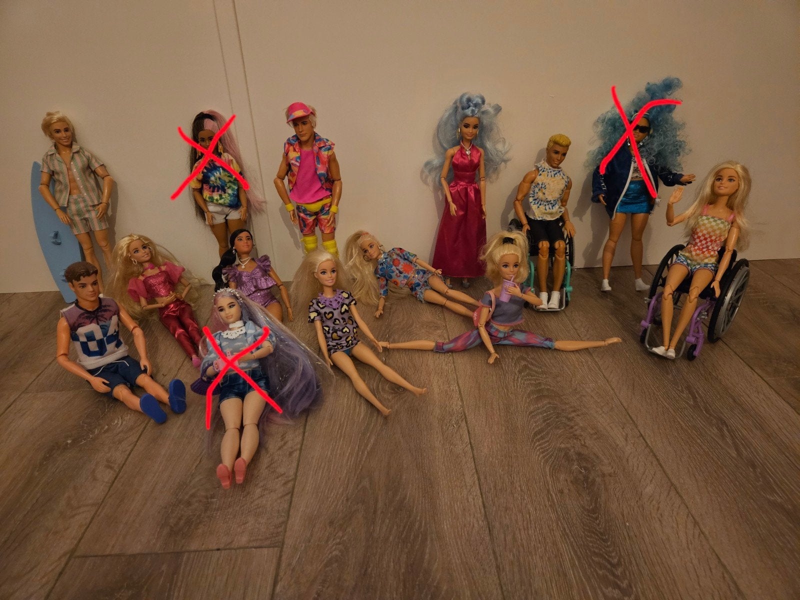 Barbie Extra poppen en sets - Beweegbaar, Ophalen, Gebruikt, Fashion Doll