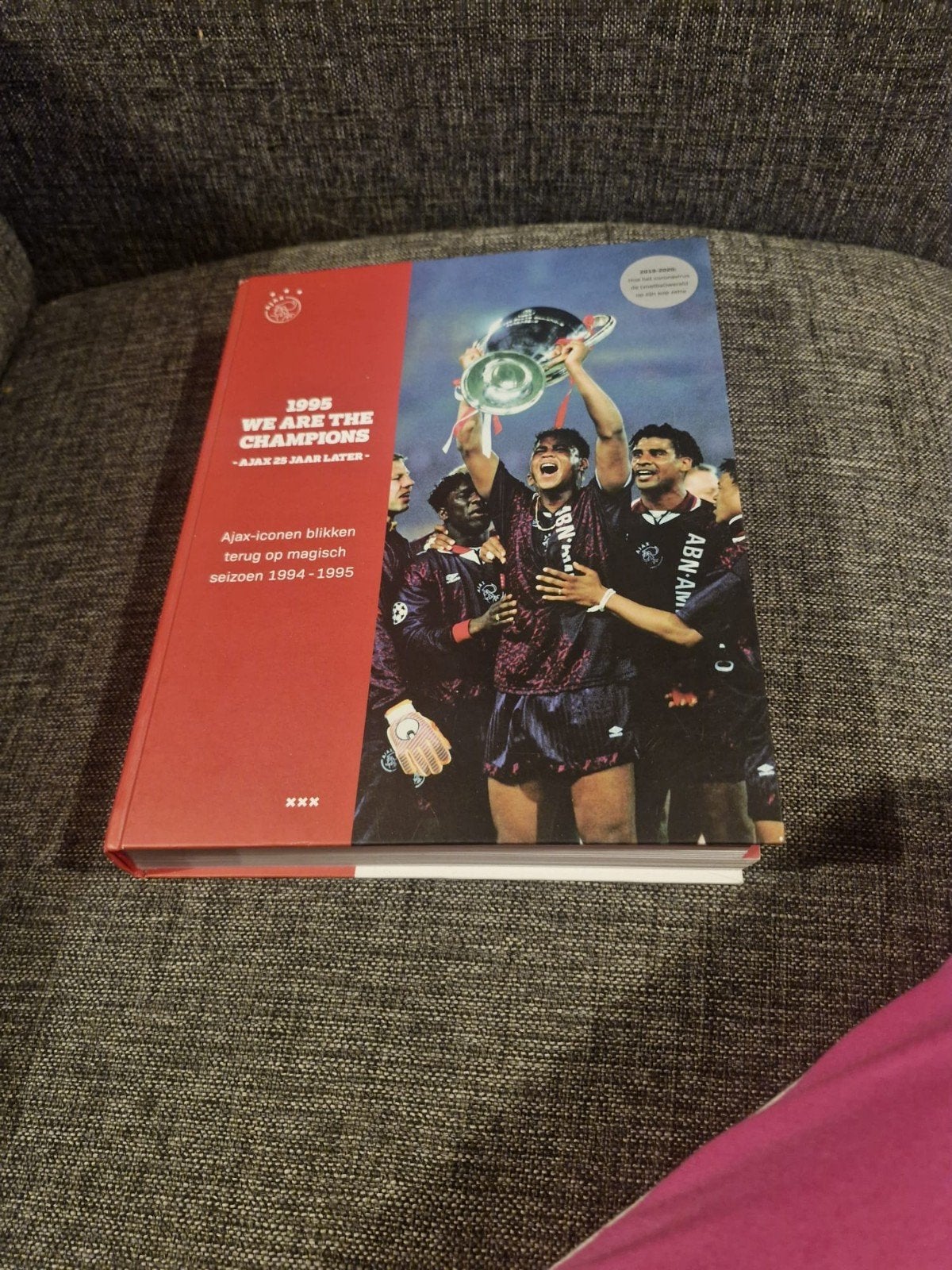Ajax: 1995 We Are The Champions - 23 Jaar Later Boek, Ophalen of Verzenden, Zo goed als nieuw, Balsport