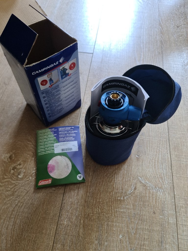 Gas lamp camping, Ophalen, Zo goed als nieuw