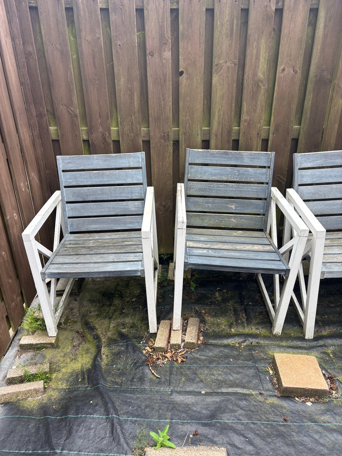 Tuinstoelen, Tuin en Terras, Tuinstoelen, Ophalen, Gebruikt, Hout
