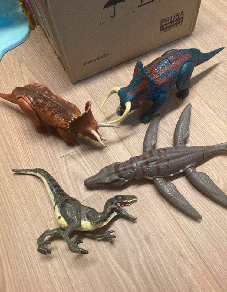 Jurassic world dino’s, Ophalen of Verzenden, Zo goed als nieuw