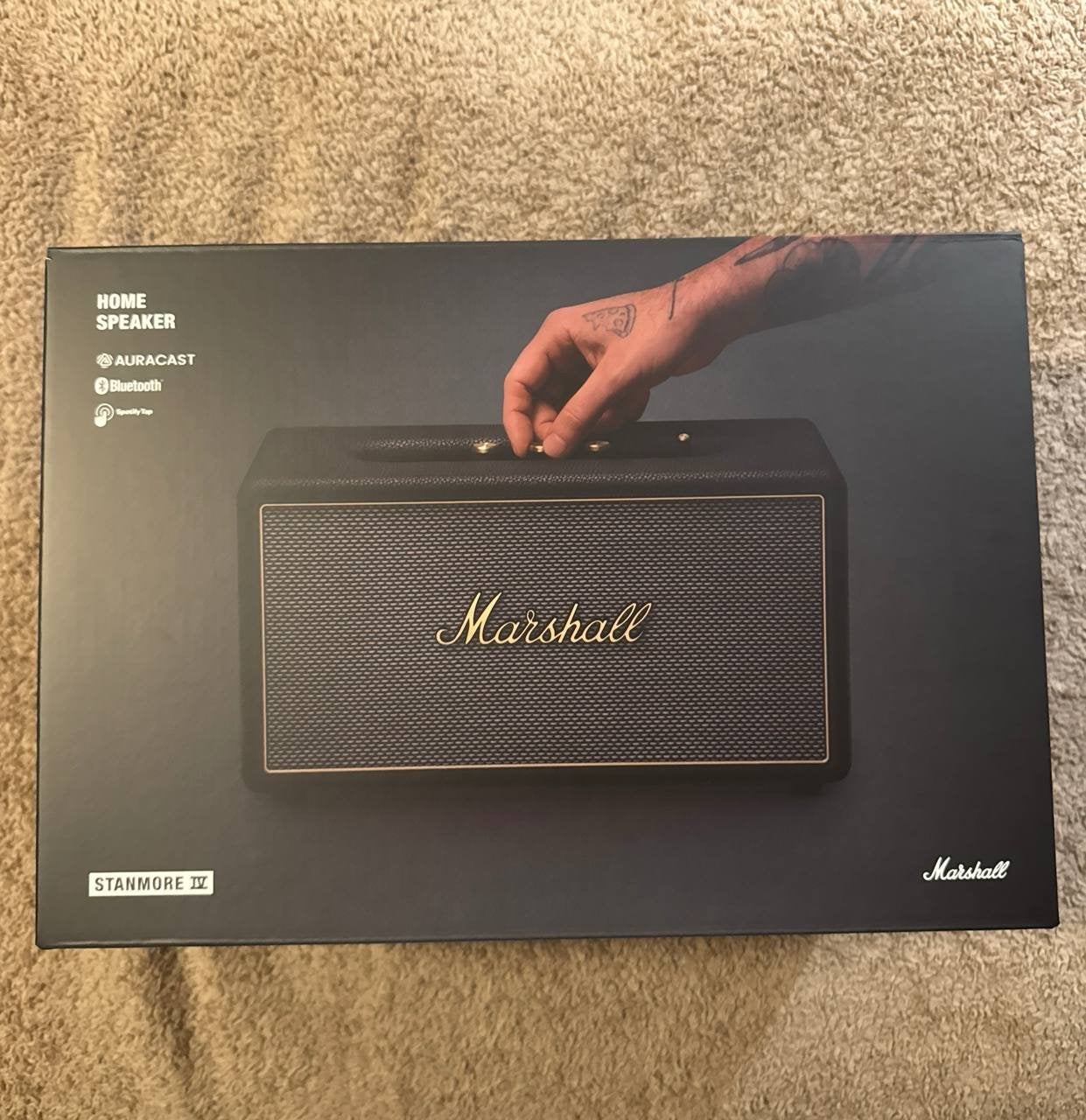 Nieuwe Marshall Stanmore 4 Bluetooth Home Speaker, Overige merken, Nieuw, Ophalen of Verzenden, 60 tot 120 watt
