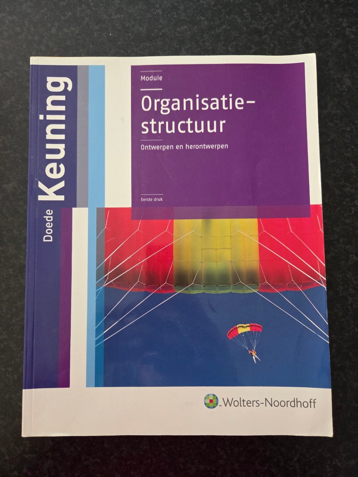 Module Organisatiestructuur: Ontwerpen en herontwerpen, Boeken, Zo goed als nieuw, Gamma, Doede Keuning, HBO