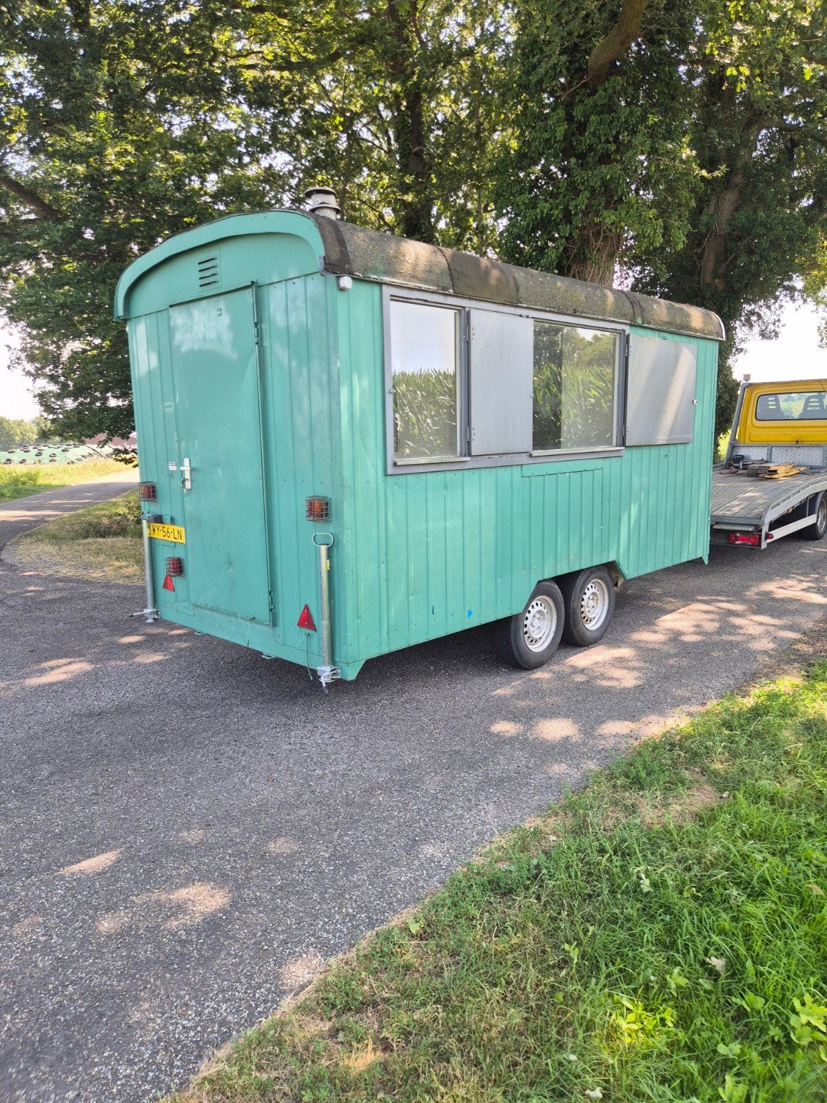 Mooie Schaftwagen SNELVERKEER Schaftkeet Bouwkeet Pipowagen, Doe-het-zelf en Verbouw, Bouwketen en Schaftketen, Ophalen of Verzenden