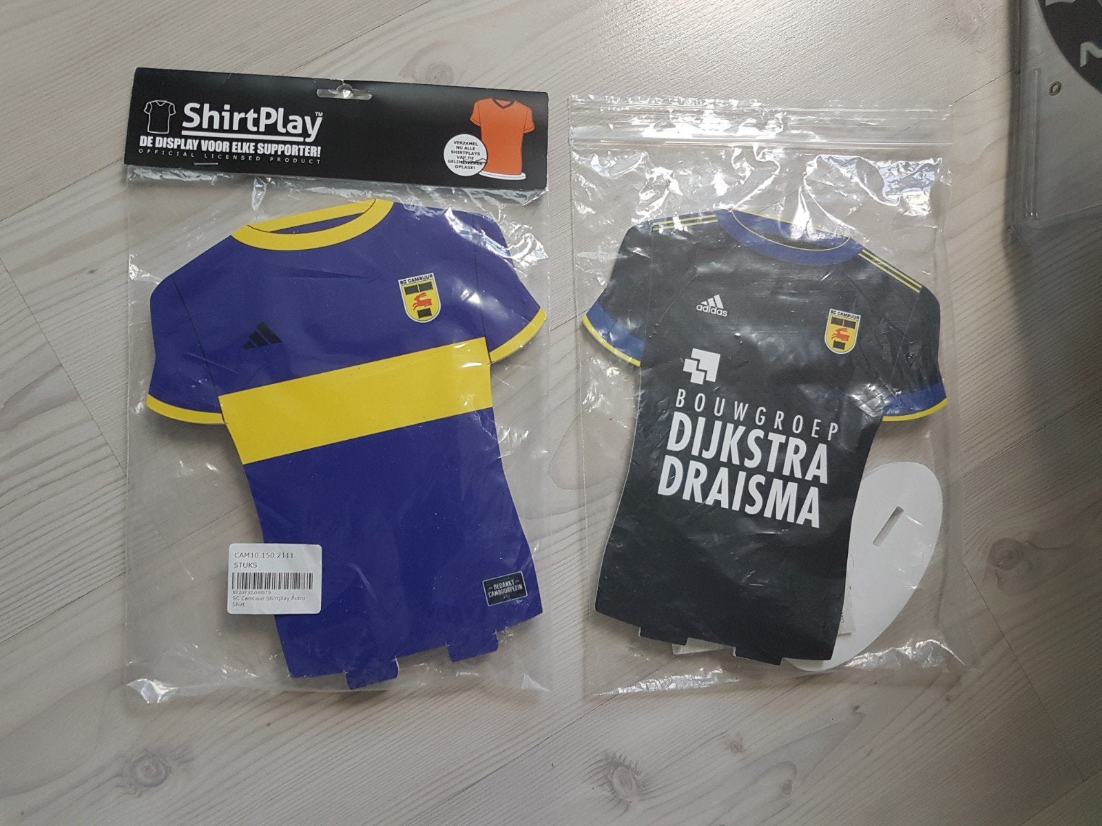 2 x Cambuur Leeuwarden Displays, Ophalen of Verzenden, Nieuw