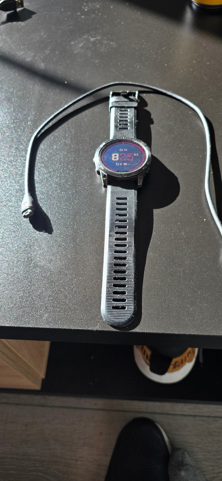 Garmin Fenix 7X Solar Smartwatch (51 mm) - Gebruikt, Sieraden, Tassen en Uiterlijk, Sporthorloges, Ophalen, Gebruikt, Zwart, Garmin