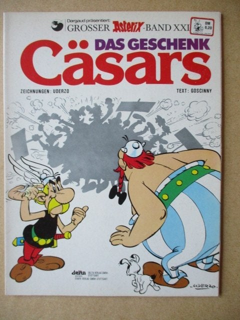ad000336 das geschenk casars duits, Eén stripboek, Ophalen, Gelezen