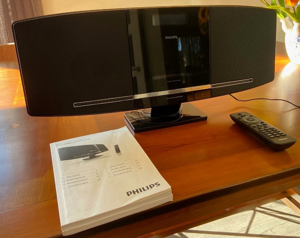 Philips MCM233 design Microset, Ophalen of Verzenden, Zo goed als nieuw, Sony, Microset