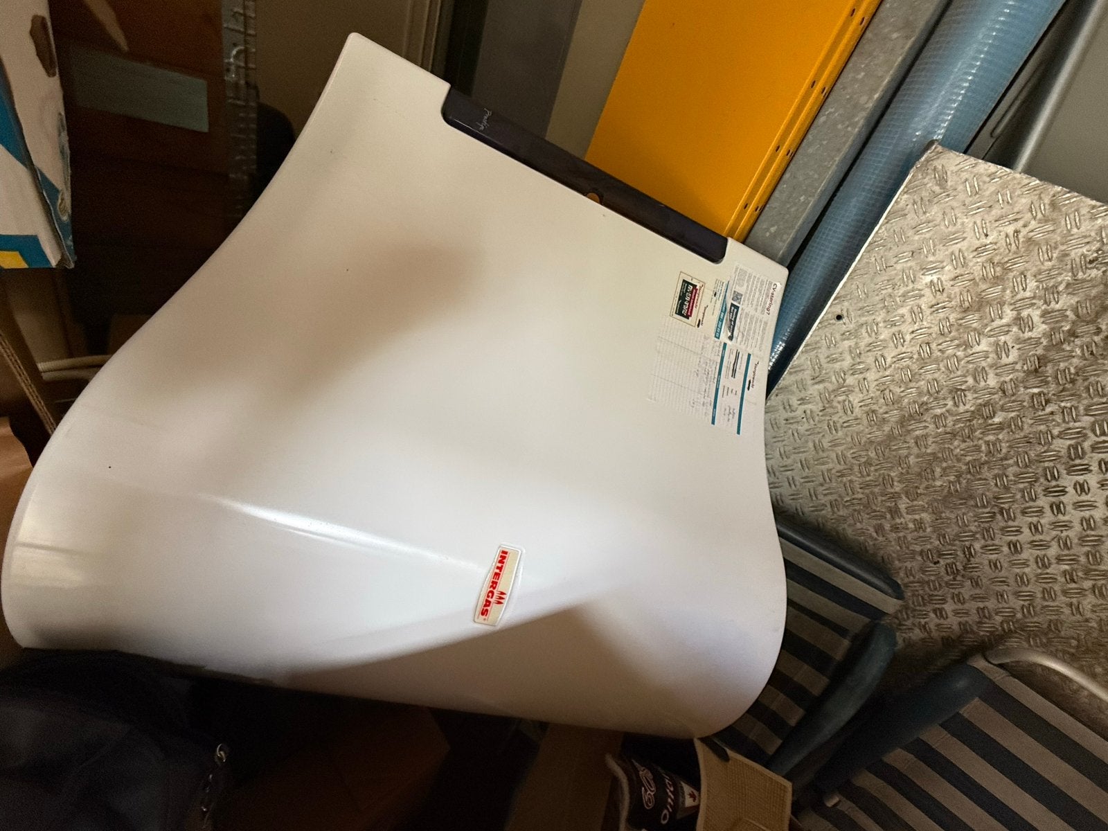 Intergas CV-ketel met boiler - 1 jaar gebruikt, Ophalen, Zo goed als nieuw, Cv-ketel of Combi-ketel