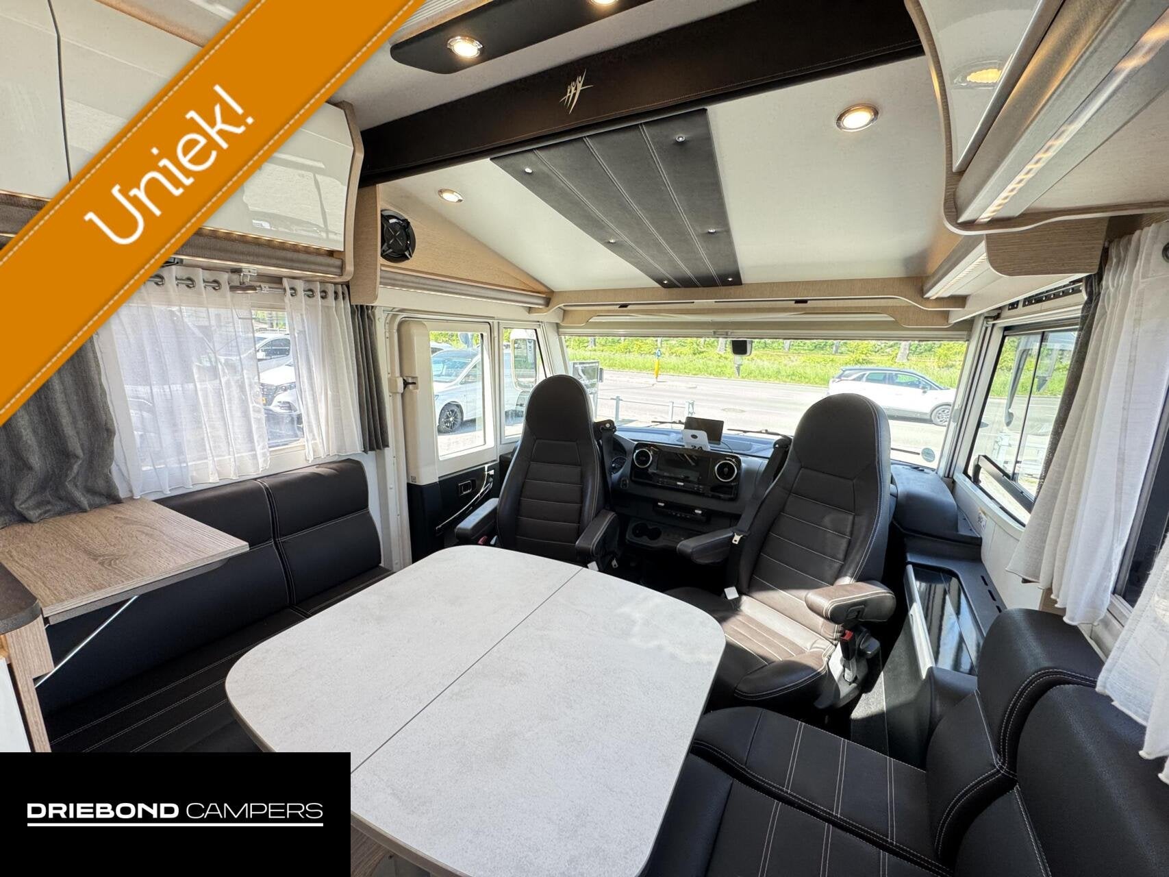 Rapido M66 177PK Automaat Enkele Bedden Levelsysteem 2x Airc, Caravans en Kamperen, Campers, Airbags, 7 tot 8 meter, Bedrijf, Diesel