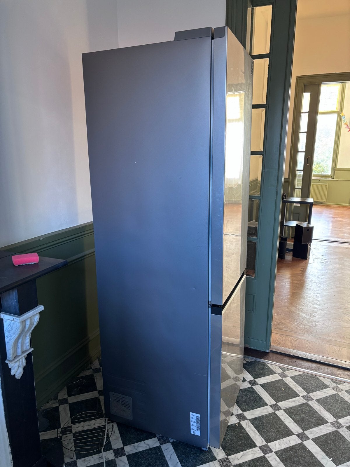 Samsung Koelkast met Aparte Vriezer - Zo goed als nieuw, Ophalen, 200 liter of meer, 60 cm of meer, Met aparte vriezer