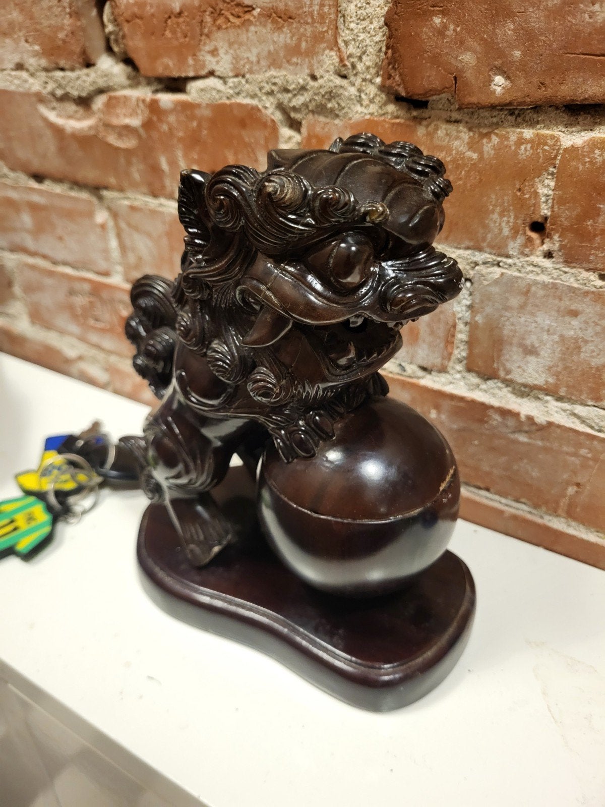 chinese foo dog wierrookbrander antiek, Ophalen of Verzenden
