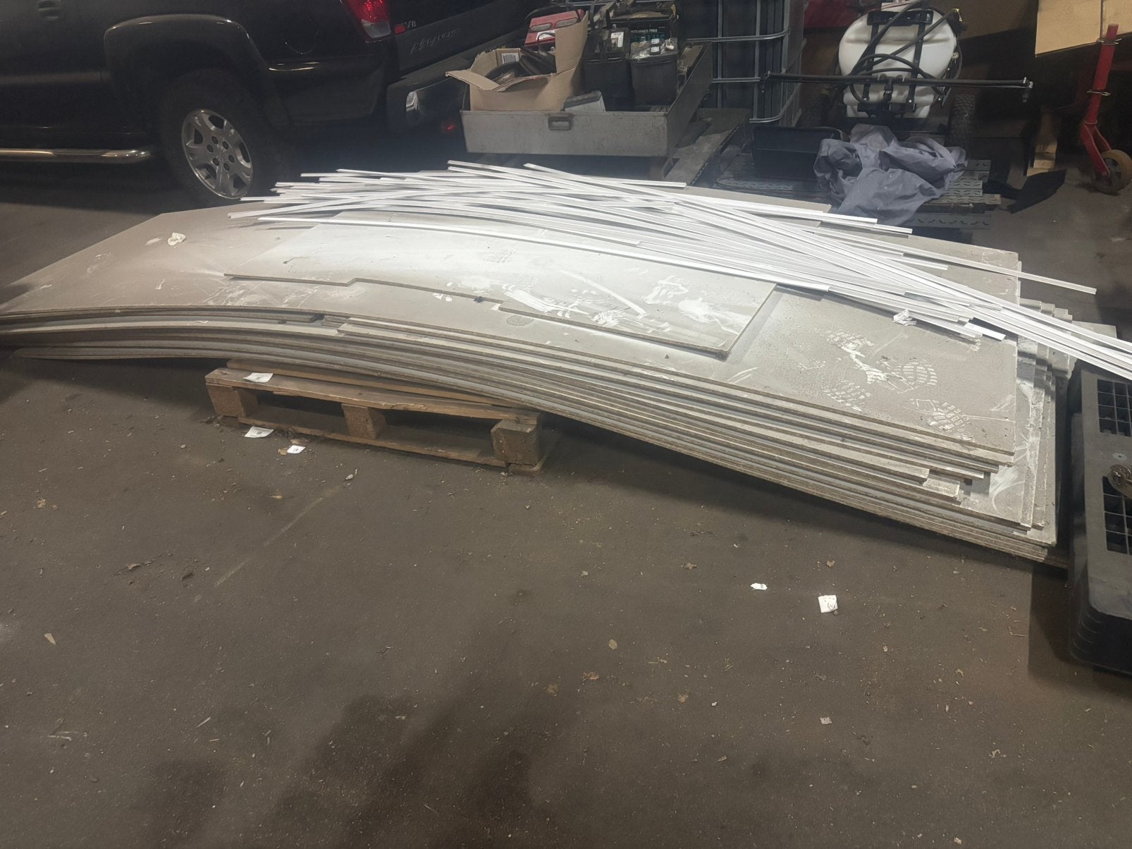 Houtenplaten  spaanplaat 9mm dik, Ophalen, Minder dan 25 mm, Nieuw, Plank