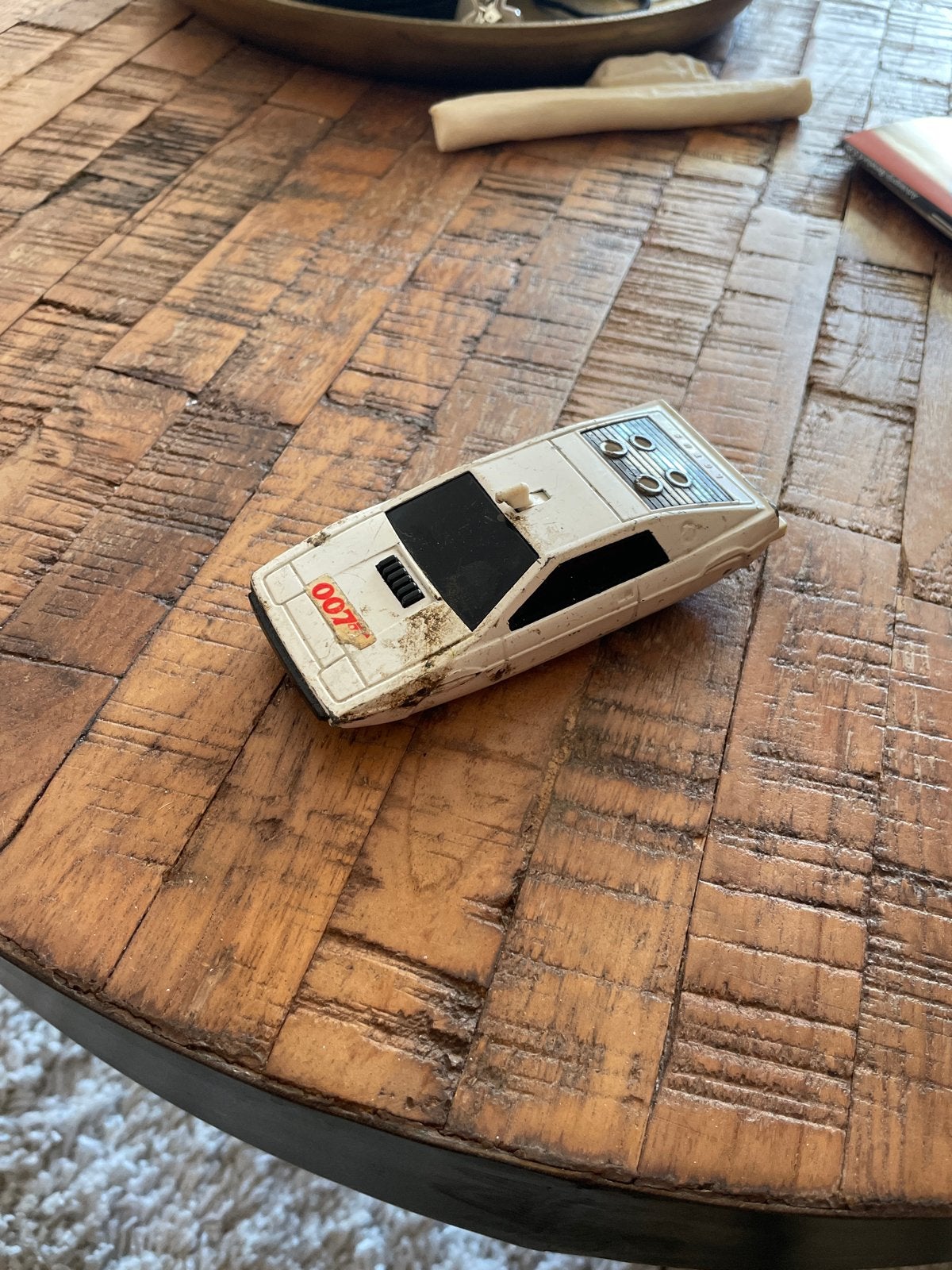 Vintage Corgi Toys 007 Lotus Esprit James Bond, Ophalen of Verzenden, Gebruikt