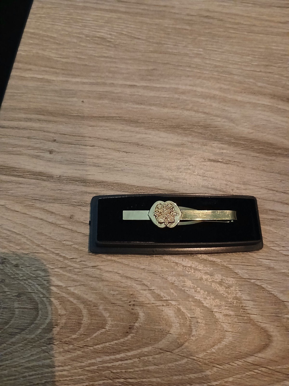 Dasspeld met gedetailleerd embleem, Ophalen of Verzenden, Nieuw, Overige materialen, Verguld