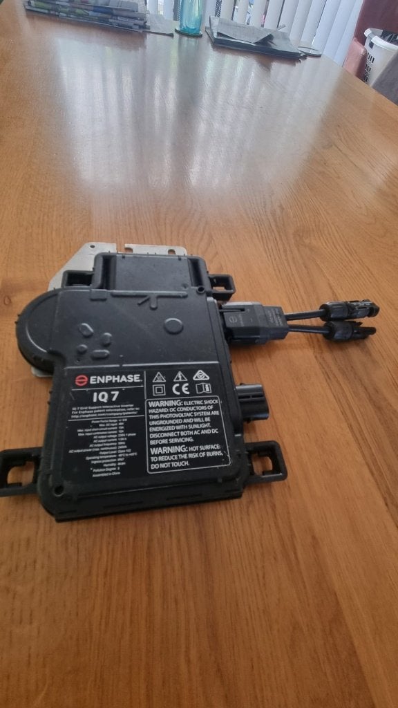 Enphase micro omvormers IQ7-60-2-int, Ophalen of Verzenden, Gebruikt