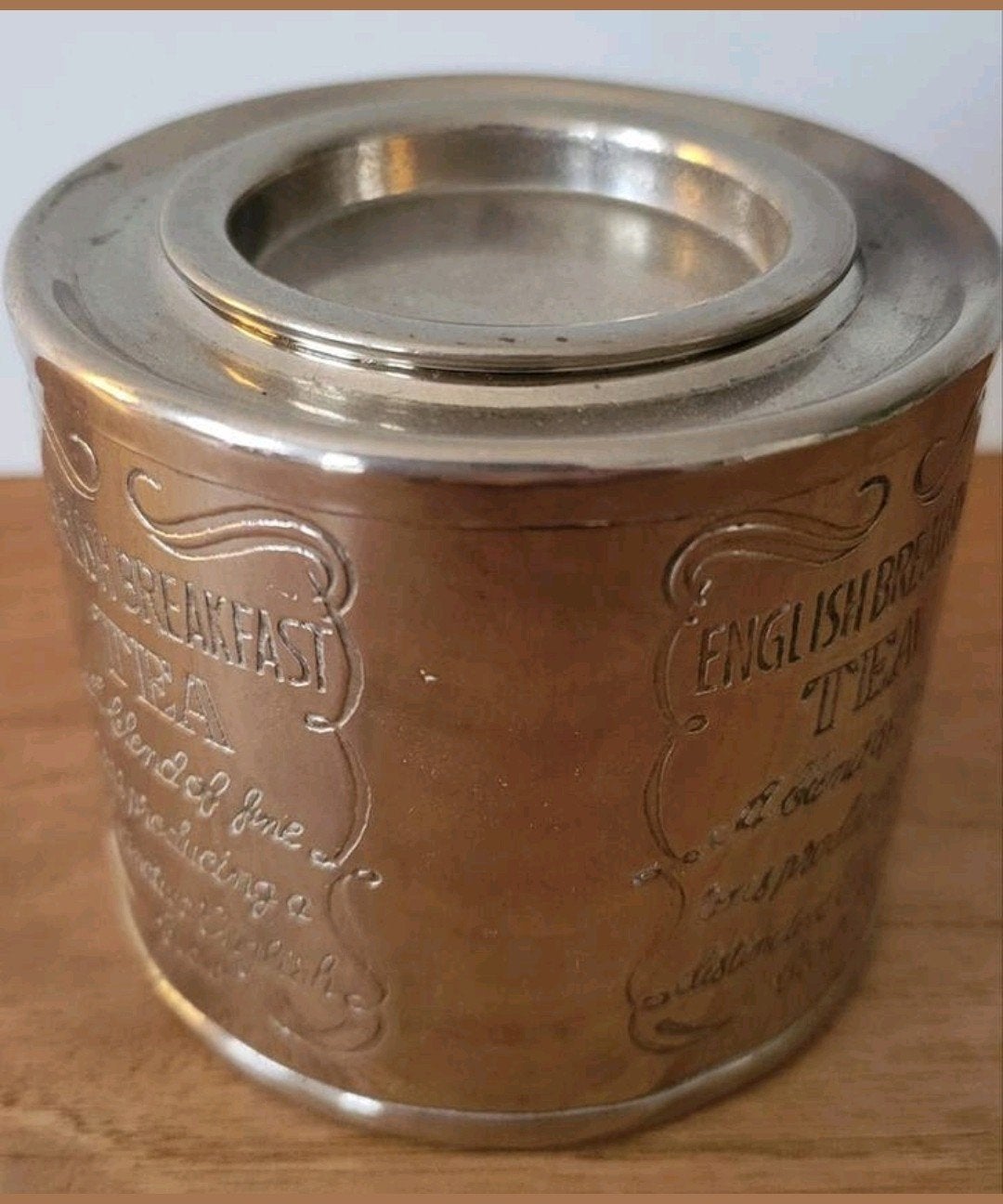 Vintage English Breakfast Tea Blik - Decoratief, Ophalen of Verzenden