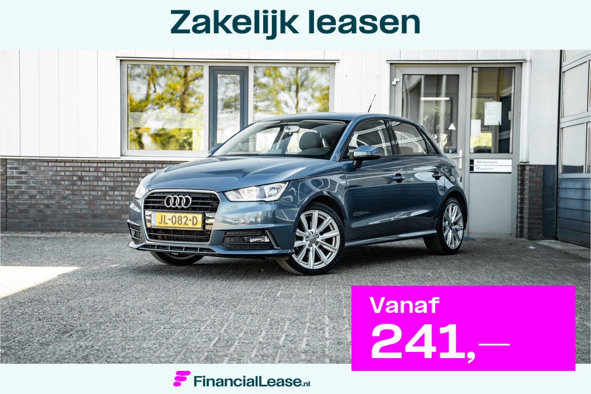 Audi A1 Sportback 1.4 TFSI, Voorwielaandrijving, Stof, 4 cilinders, 49 €/maand