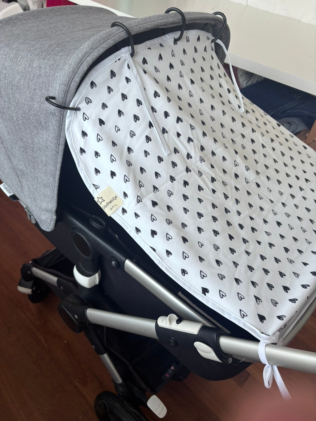 Nieuw Zonnedoek voor op je kinderwagen van Het Stofnestje, Ophalen of Verzenden, Nieuw, Overige merken, Zonnekap