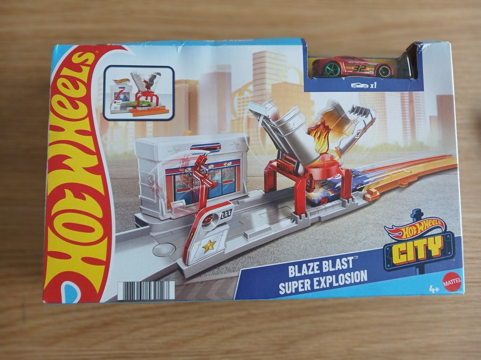 Hot Wheels City Blaze Blast Super Explosion - Nieuw, Ophalen of Verzenden, Nieuw