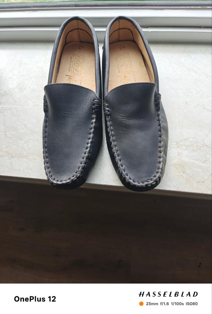 Mooie handgemaakte Sendra mocassins, maat 43, Sendra, Zwart, Ophalen of Verzenden, Zo goed als nieuw