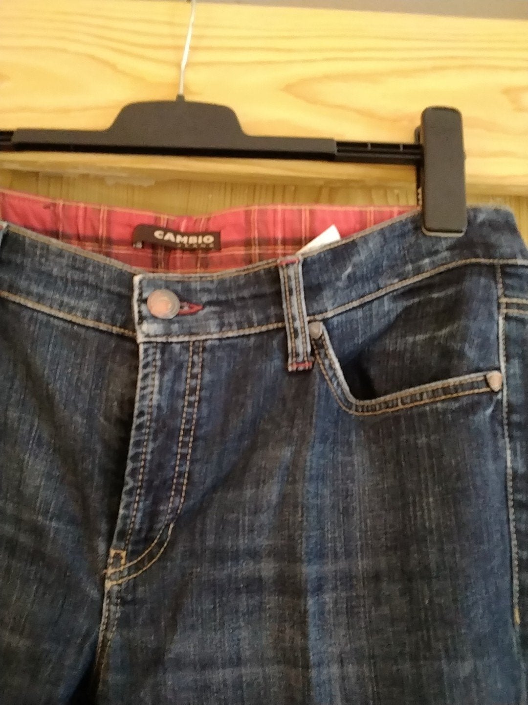 spijkerbroek van cambio maat 46, Kleding | Dames, Ophalen of Verzenden, Zo goed als nieuw, Blauw, Overige jeansmaten