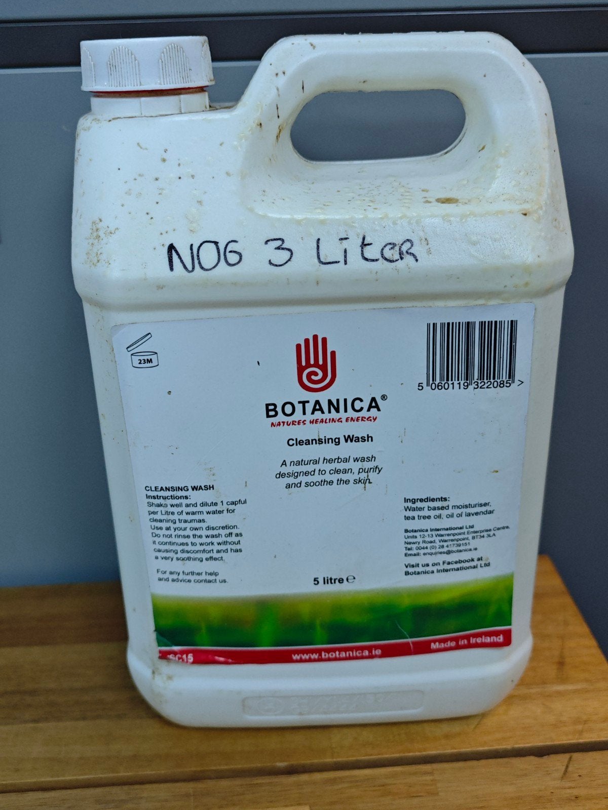 Botanica Cleansing Wash 3 liter voor 25 euro, Ir, Ir, Nieuw, Ophalen of Verzenden