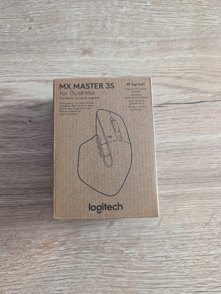 Logitech MX Master 3S for Business, Computers en Software, Muizen, Rechtshandig, Muis, Ergonomisch, Logitech.