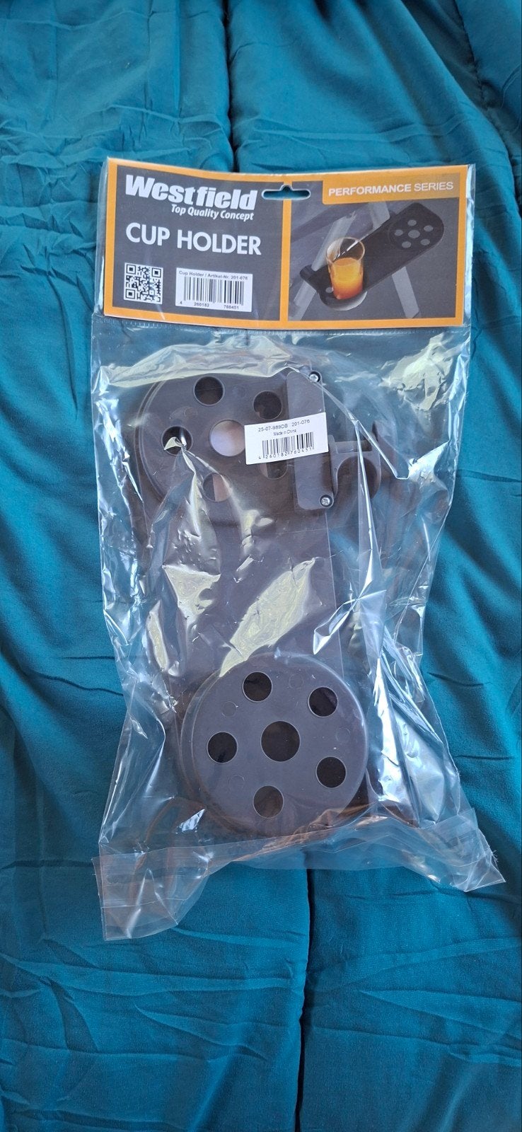 2 Westfield bekerhouders, Ophalen of Verzenden, Nieuw, Campingmeubel-accessoire