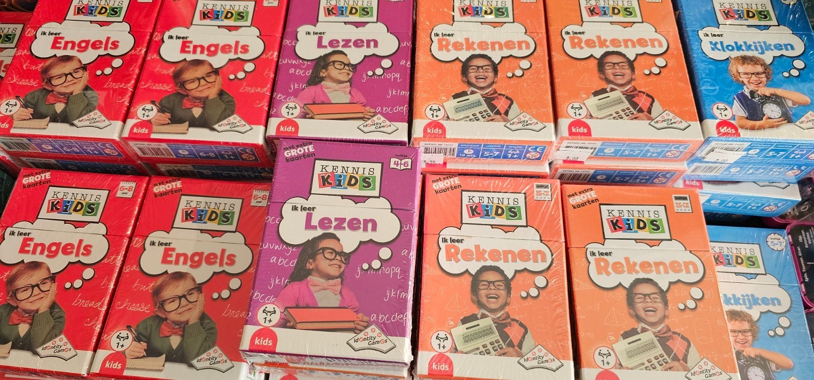 Kennis Kids Ik Leer Spelletjes: Lezen, Rekenen, klok, Ophalen of Verzenden, Nieuw, Taal en Lezen