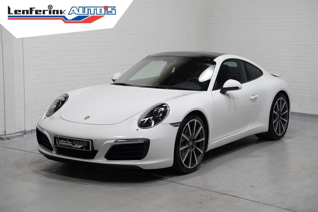 Porsche 911 3.0 Carrera S Schuifdak Bi-xenon Cruis Stoelverw, Auto's, Porsche, Achterwielaandrijving, Gebruikt, Euro 6, Leder