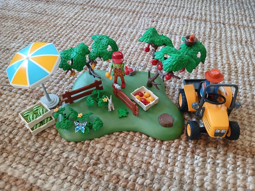 playmobil boomgaard 6870, Ophalen, Zo goed als nieuw, Complete set