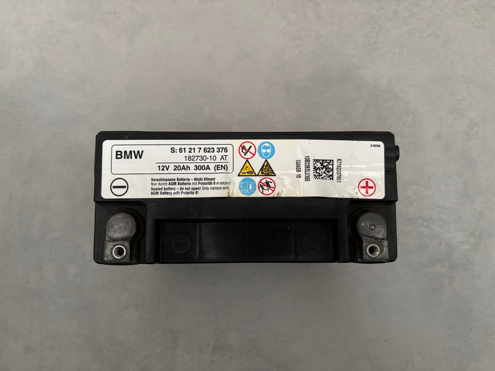 Originele BMW Accu 12V 20Ah 300A, Gebruikt, BMW