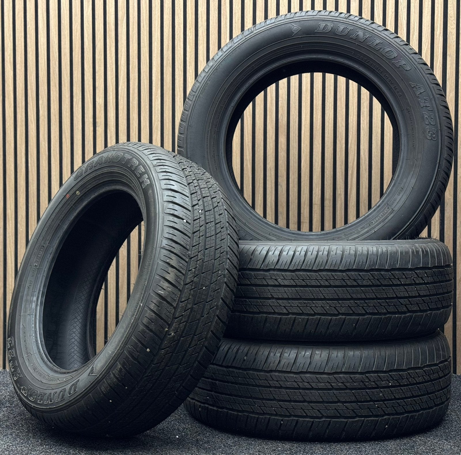 ZGAN! 4X 265/55/19 Dunlop Grandtrek AT23 All Season - 2722, Auto-onderdelen, ., All Season, Band(en), .