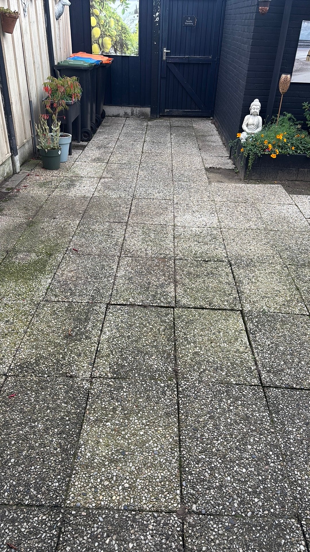 Gratis grindtegels 60x40, Tuin en Terras, Tegels en Klinkers, Ophalen, Gebruikt, 10 m² of meer, Beton