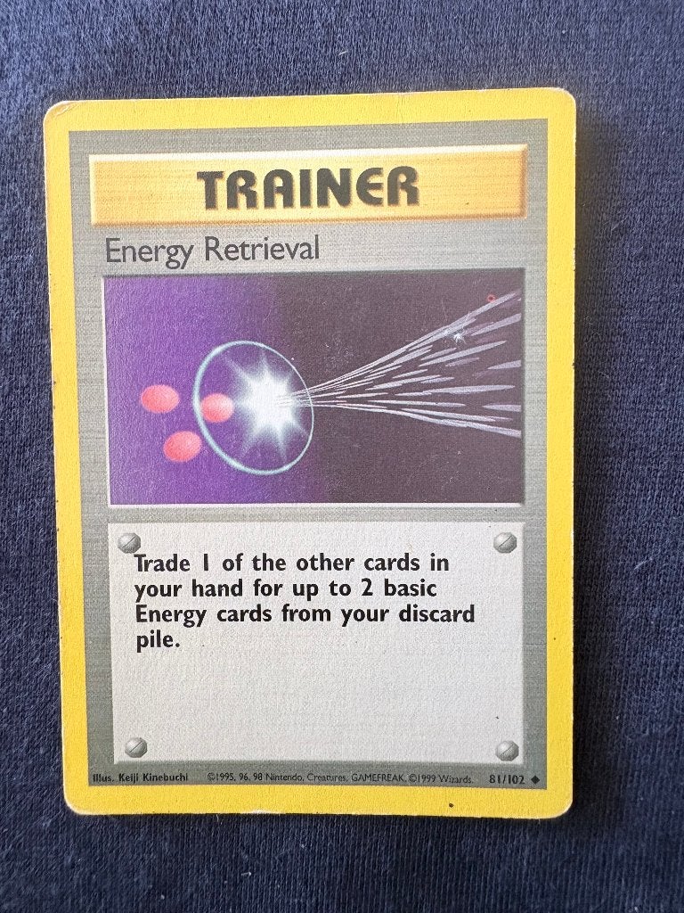 Energy Retrieval - Base 81/102 - Good, Ophalen of Verzenden, Nieuw