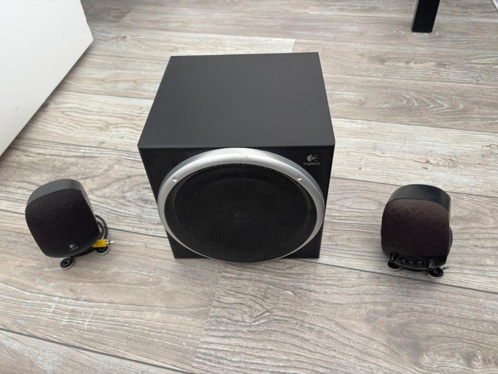 PC Speakers boxen Logitech Z-540 4.1 systeem., Ophalen, Gebruikt, Audiokanaal 4.1, Logitech