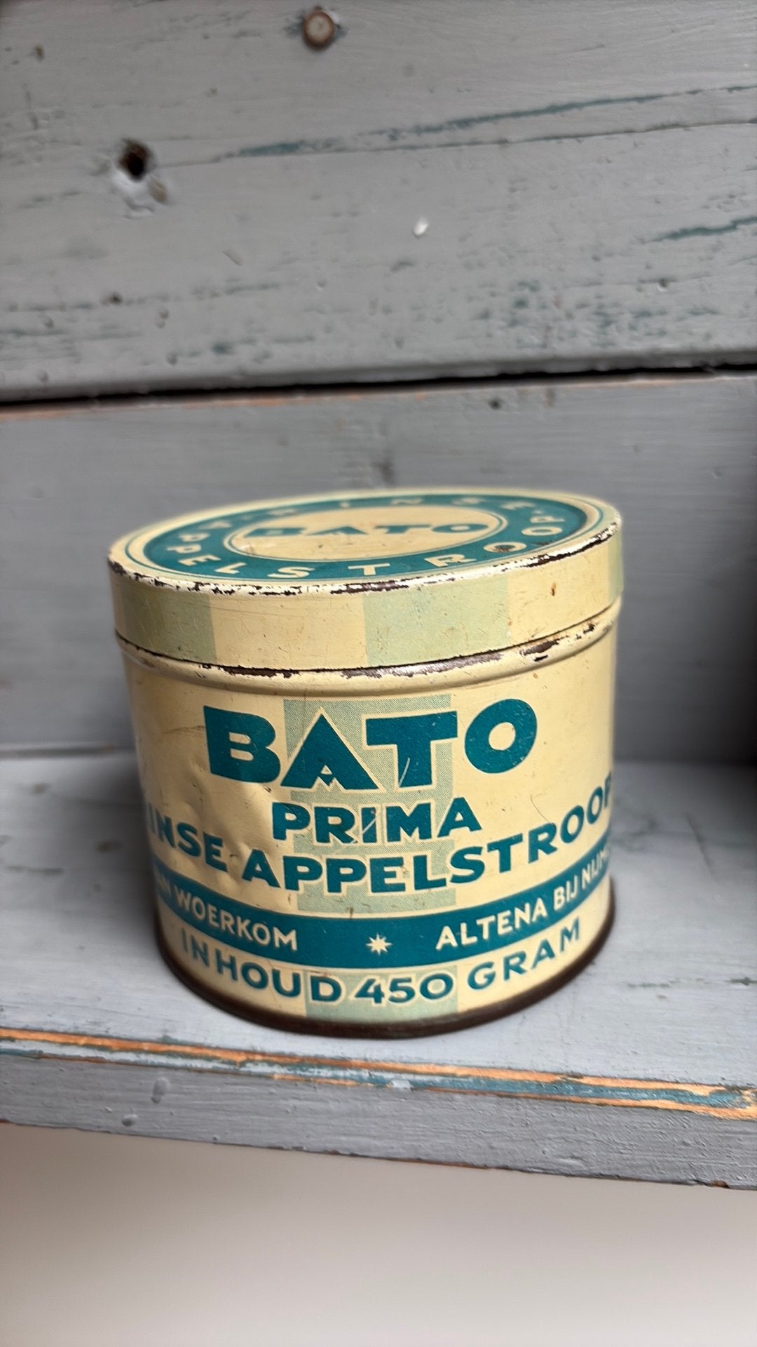 BLIK BATO APPELSTROOP J.v. WOERKOM ALTENA, Verzamelen, Ophalen of Verzenden, Zo goed als nieuw, Overige
