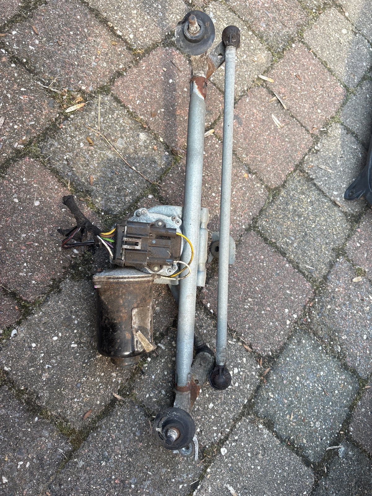 Ruitenwisser motor met mechanisme Opel Corsa C, Ophalen of Verzenden, Gebruikt, Opel